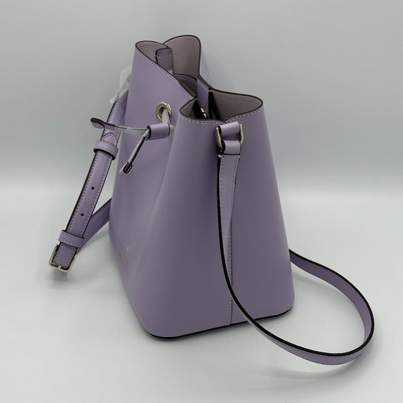 **SOLD** Sadie Bucket Bag - Lavender Frost - Picture 3 of 9